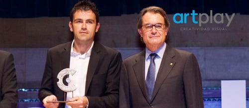 Artur Mas y Marc Salvatella en los premios Cecot